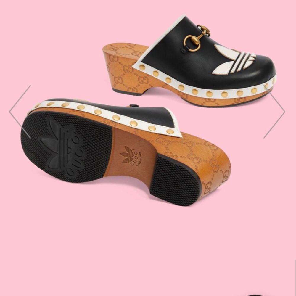 Gucci & Addidas clogs size EU 37.5